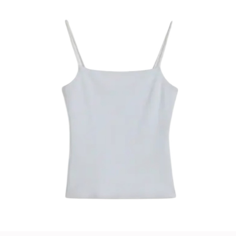 NWOT Madewell White Squareneck Tank Top